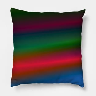 red blue green texture Pillow