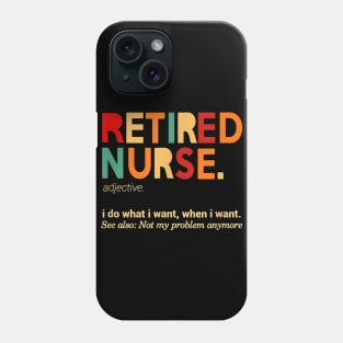 Retired Nurse 2020 Phone Case