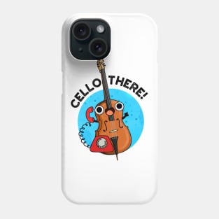 Cello There Cute Music Instrument Pun Phone Case