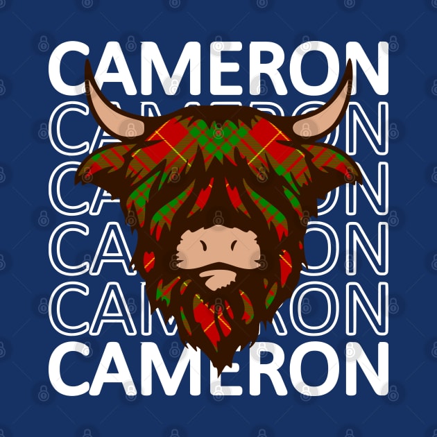 Clan Cameron - Hairy Coo by Taylor'd Designs