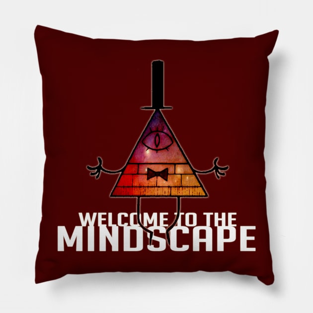 Welcome to The Mindscape -Burning Pillow by Schrebelka