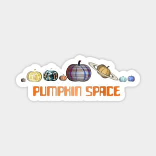 Pumpkin Space Pumpkin Spice Planets Magnet