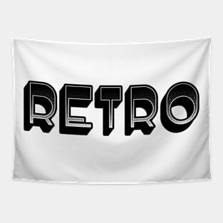 Retro slogan Tapestry