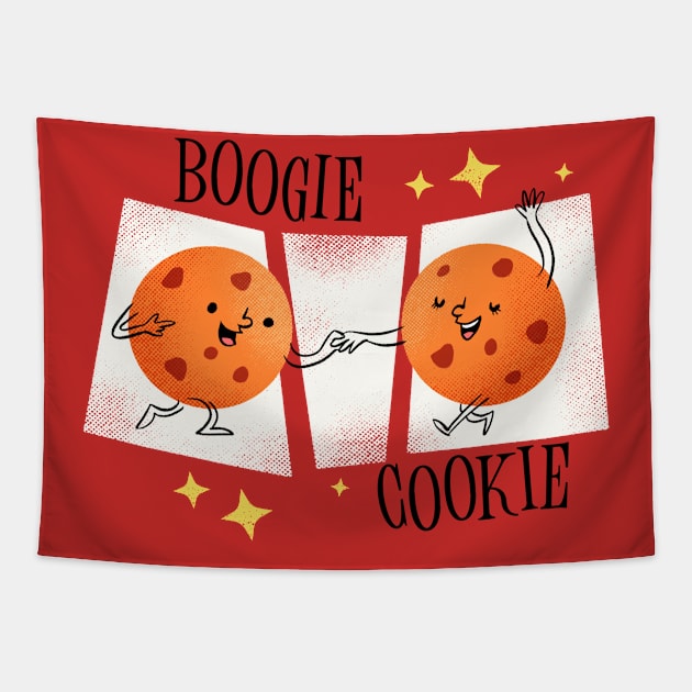 Boogie Cookie Tapestry by salihgonenli