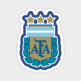 Argentina Campeon Qatar 2022, AFA world cup champion, tercera estrella Magnet