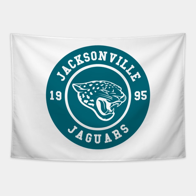 Jacksonville football Tapestry by BURN444