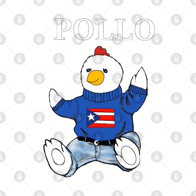 Pollo de Puerto Rico by Duendo Design