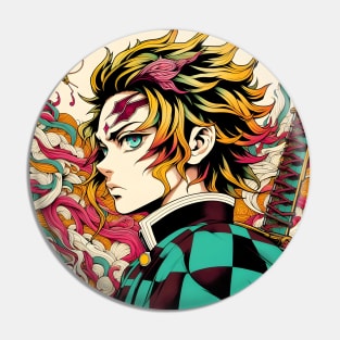 Manga and Anime Inspired Art: Exclusive Designs Pin