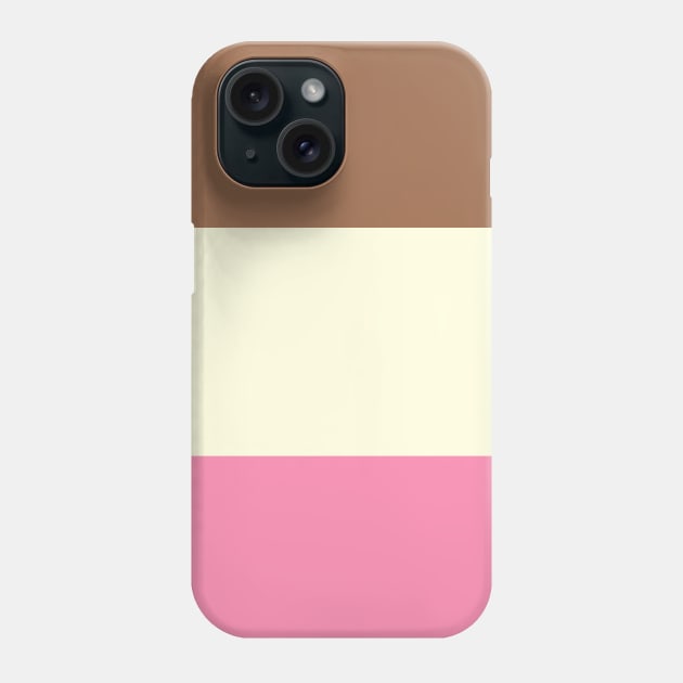 Neopolitan Ice Cream Phone Case by fishbiscuit