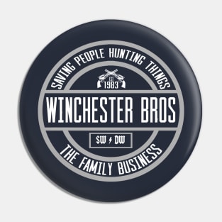 Winchester bros Pin