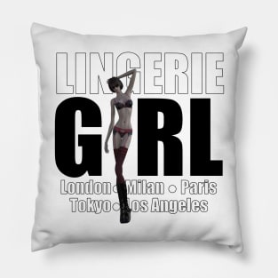 Fashion Girl | Lingerie Girl Pillow