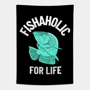 fishaholic for life Tapestry