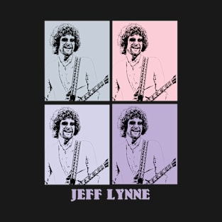 Jeff Lynne Guitar Pop Art T-Shirt