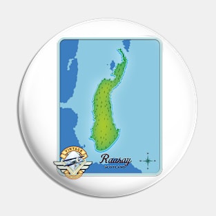 Raasay scotland map Pin