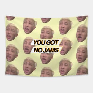 "YOU GOT NO JAMS" - RM - Spaced Design Tapestry