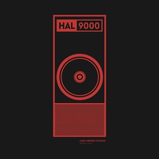 HAL 9000 - 2001 A Space Odyssey v2 T-Shirt