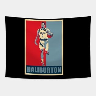 Tyrese Haliburton Hope Tapestry