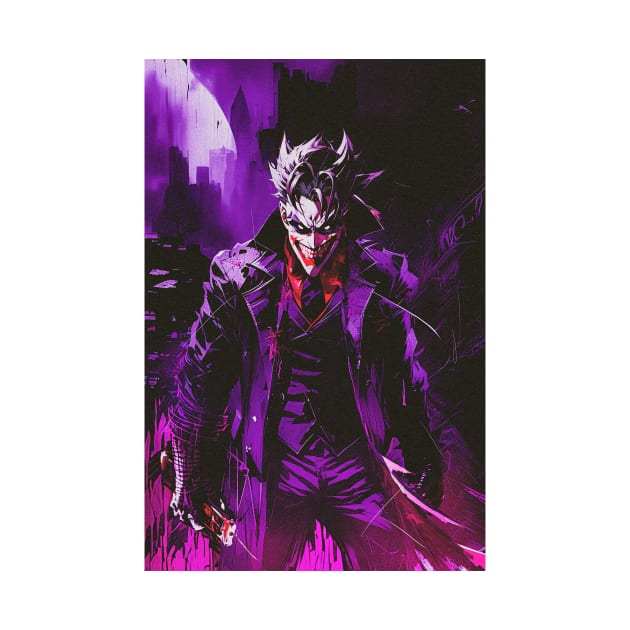 Joker Laughing_Death Metal Style by nolimitt206