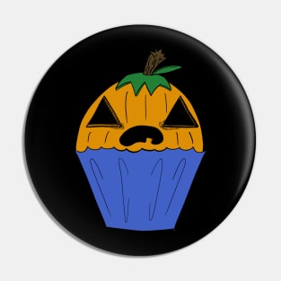 Pumpkin Cupcake Pin