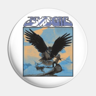 Budgie Heavy Metal Band Pin