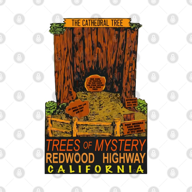 Trees of Mystery // Redwood California by darklordpug