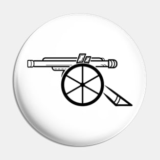 Arsenal Cannon Pin