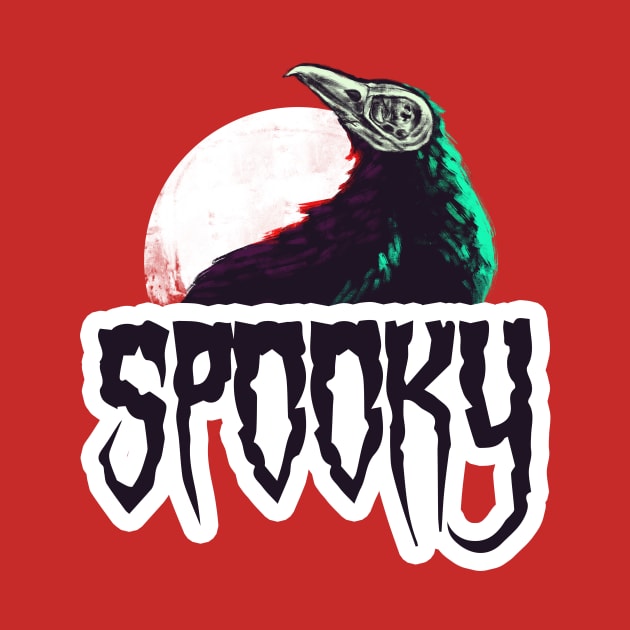 Spooky raven by GhanyStore