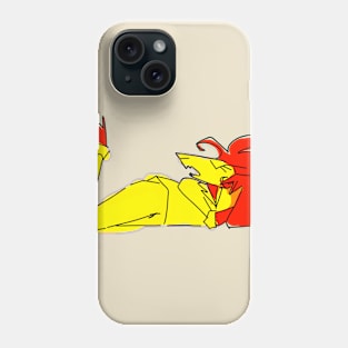 smug nerd Phone Case