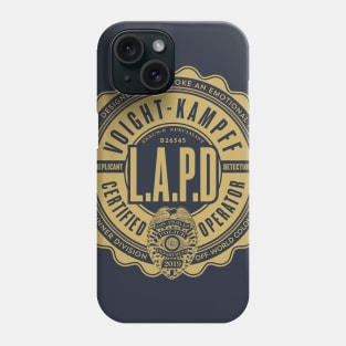 Voight-Kampff Certified Operator Phone Case