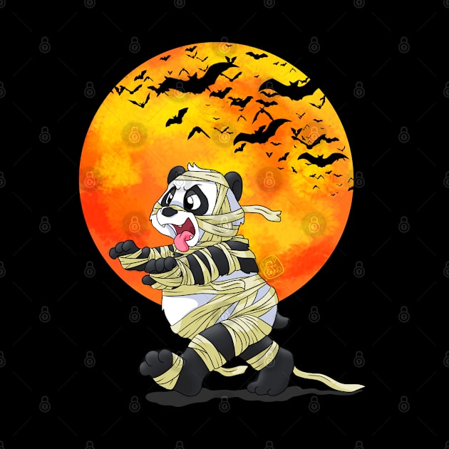 Mummy Panda Halloween Girl Boy Costume by Band of The Pand