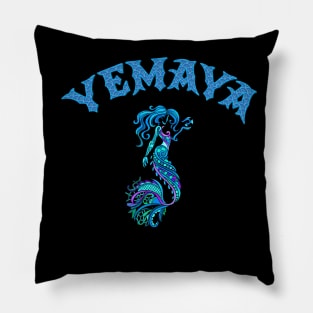 Yemaya Orishas Goddess Ifa Yoruba Religion Water Deity Pillow