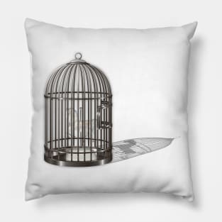 Love in prison Jail Heart Freedom Carillon Horse prisoner hate Pillow