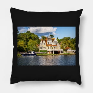 An Edwardian House By The Thames Pillow