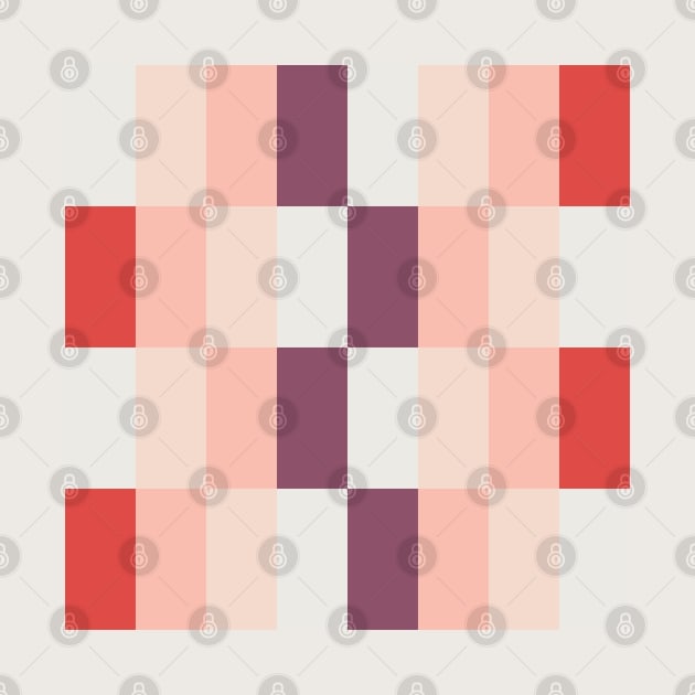 colorful rectangles pattern by kallyfactory