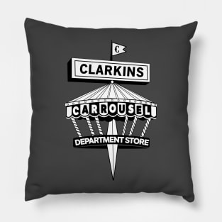 Clarkins Carrousel Department Store Pillow