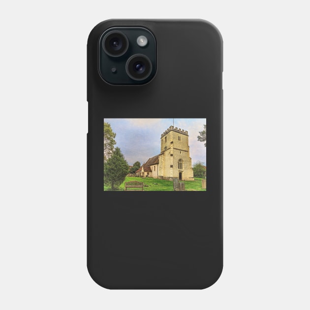 Hampstead Norreys Church Tower Phone Case by IanWL