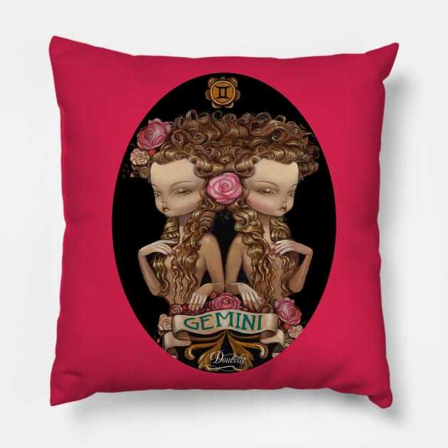 GEMINI Pillow by TOBOLAND