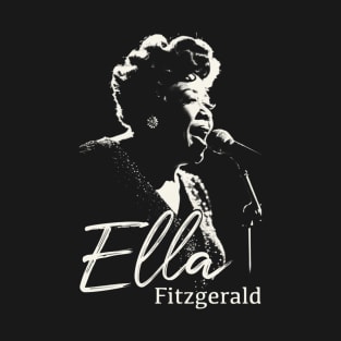 Ella Fitzgerald silhouette T-Shirt