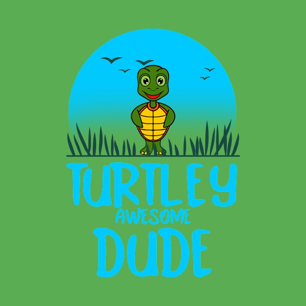 AWESOME  Funny Turtle by SartorisArt1