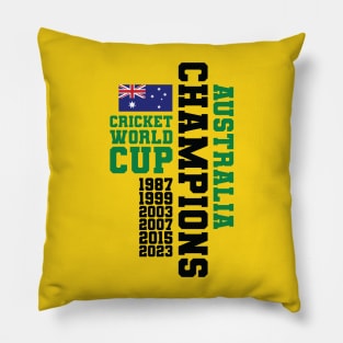 AUS - Cricket World Cup Champions Pillow