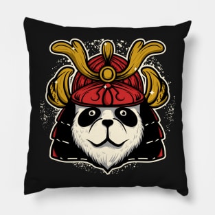 samurai panda Pillow