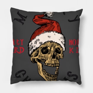 Best wishes merry party hard hoho kids Christmas Happy holidays Pillow