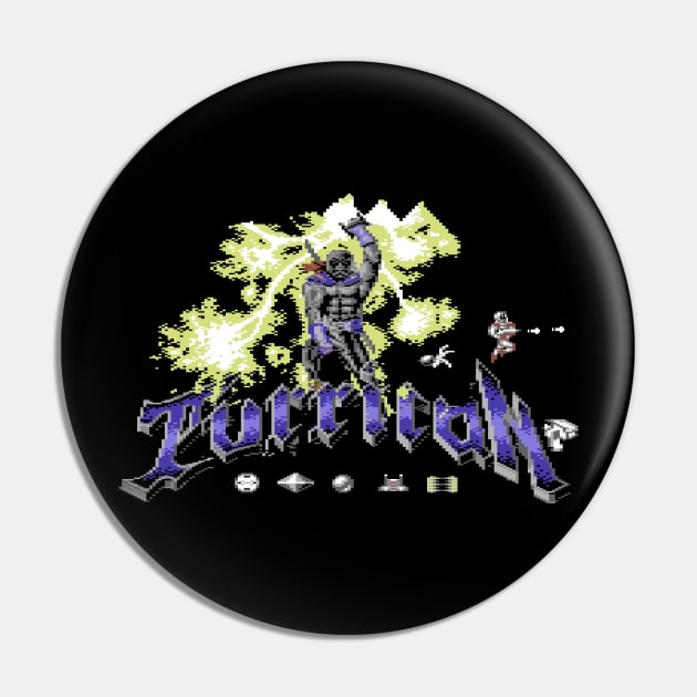 Turrican Pin by ilovethec64