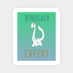 Dinosaur expert! Magnet