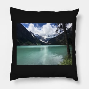 Lake Louise, Alberta, Canada - Landscape Photo Pillow