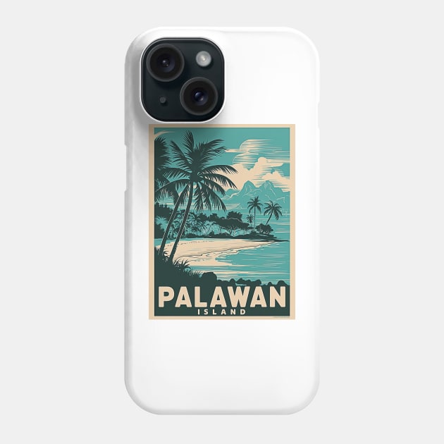 Palawan Island Philippines Phone Case by likbatonboot