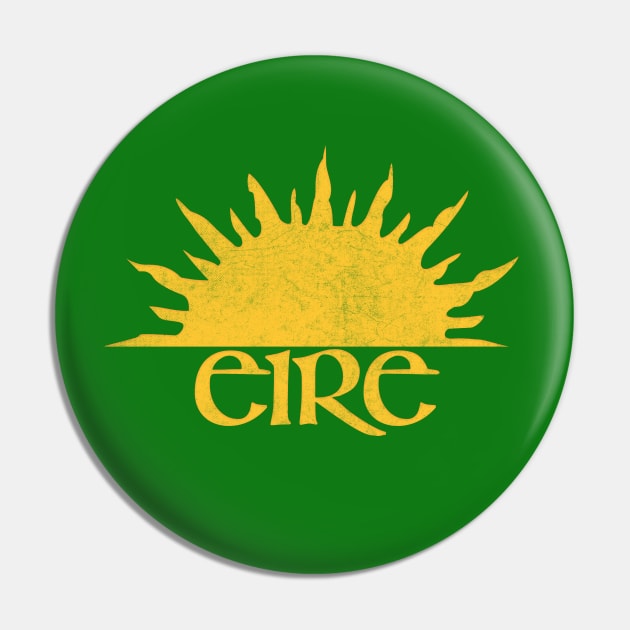 The Irish Republican Brotherhood / Vintage Style Eire Design Pin by feck!