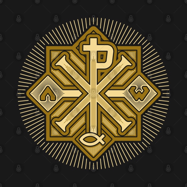 Monogram of Jesus Christ - Chrismon by Reformer