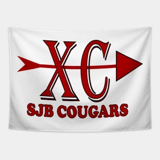 SJB Cross Country Logo Tapestry