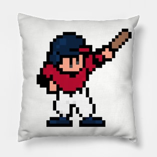 8-Bit Home Run - Atlanta Pillow